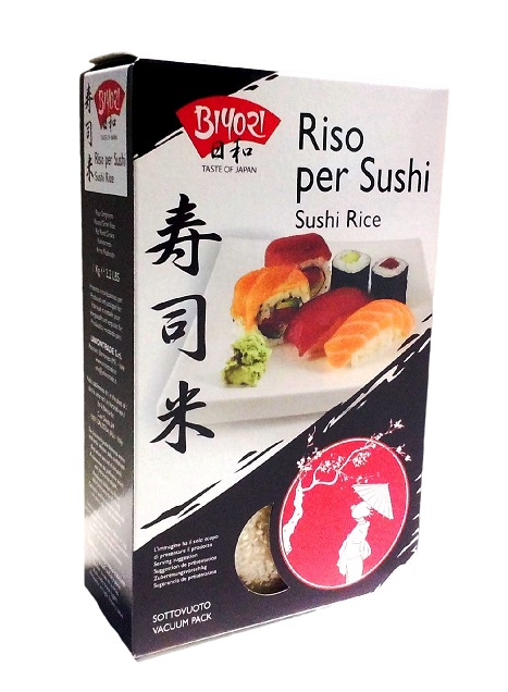 Riso per sushi sottovuoto Biyori 1Kg.